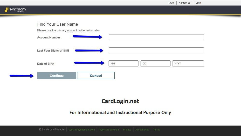 Ashley_Advantage_Find_User_Name_Menu