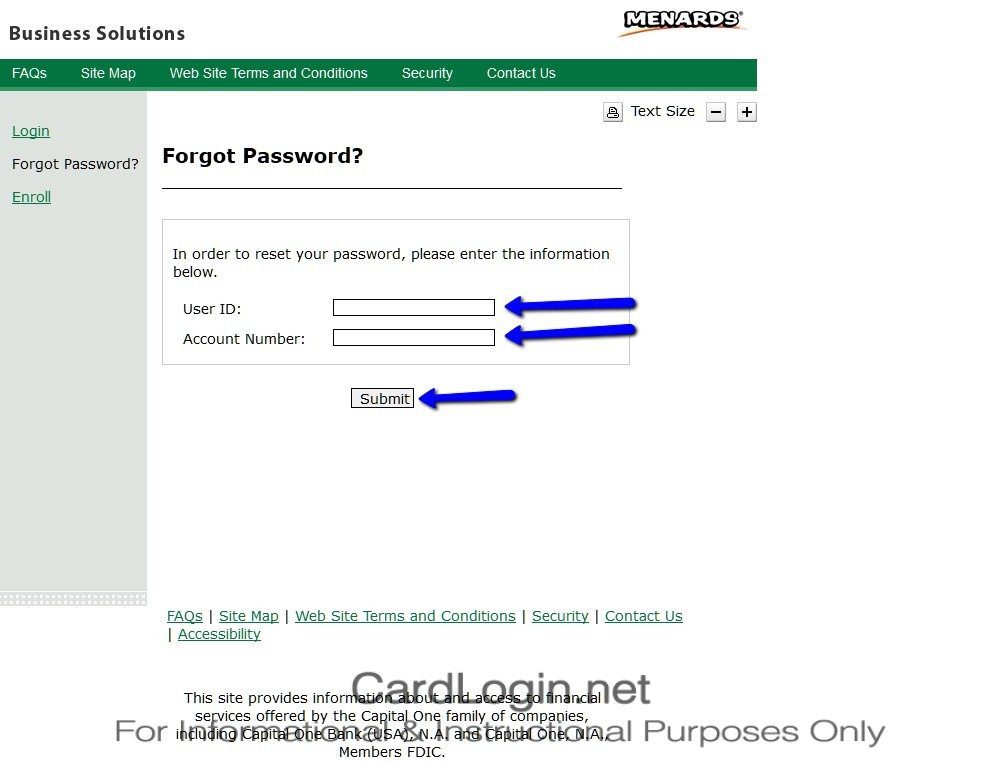 Forgot_Your_Menards_Contractor_Card_User_ID_Or_Password