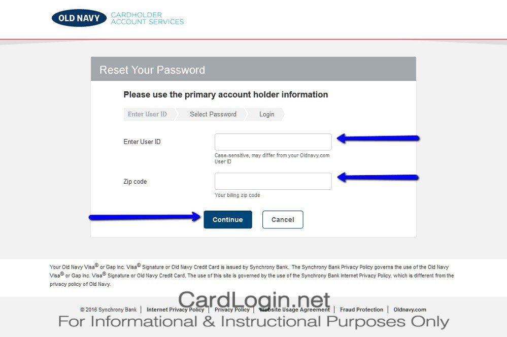 Forgot_Your_Old_Navyist_Visa_Credit_Card_User_ID_Or_Password_Step_2