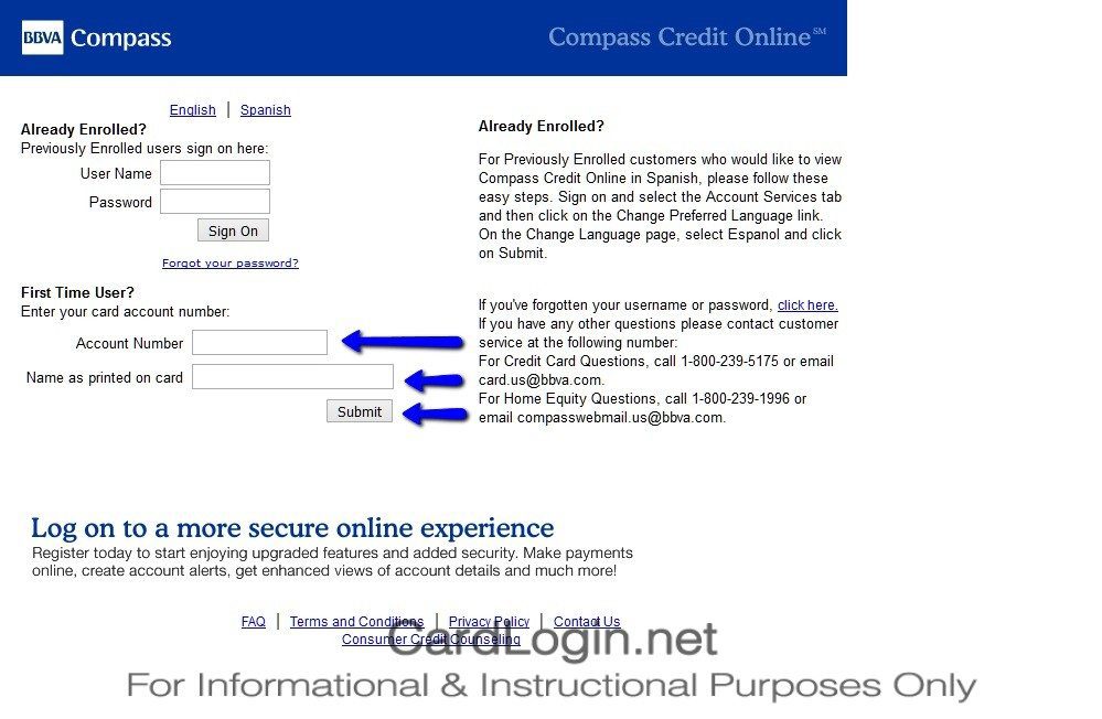 How_To_Activate_BBVA_Compass_Select_Credit_Card