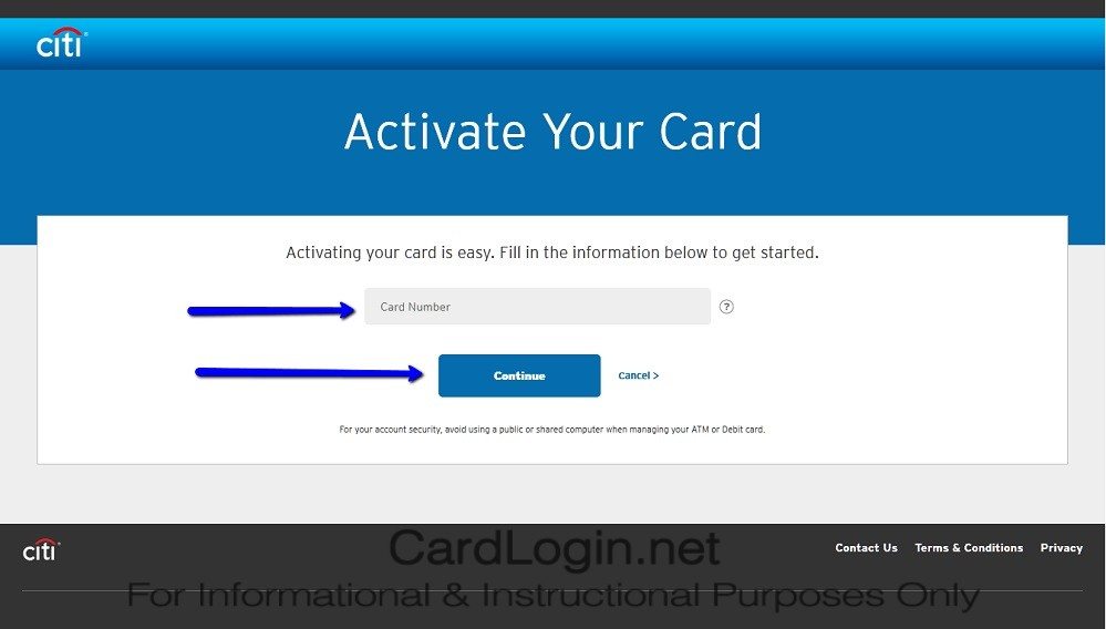 How_To_Activate_Citi ThankYou® Premier Card