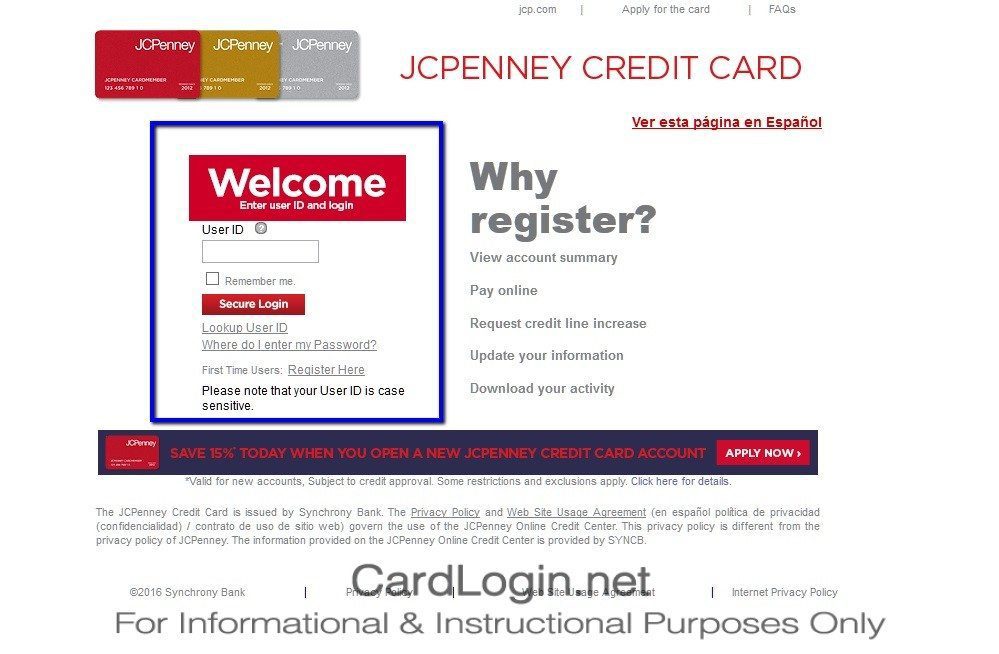 JCPenney_Silver_Credit_Card_Login