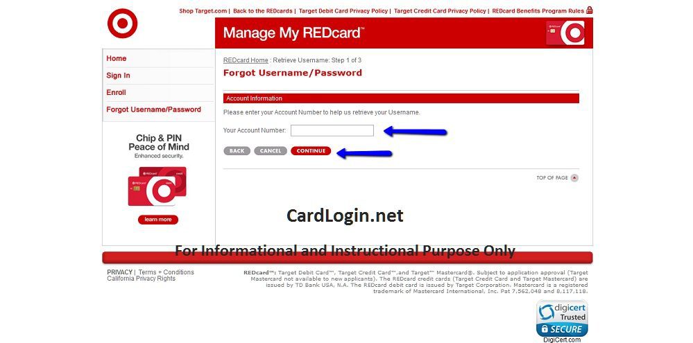 Target_Redcard_Credit_Card_Forgot_Username