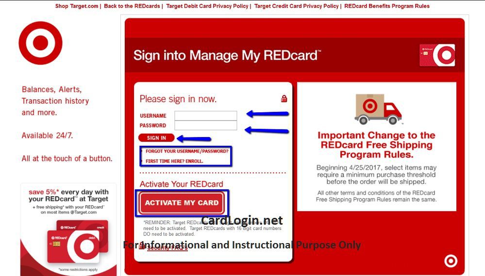 Target_Redcard_Credit_Card_Login